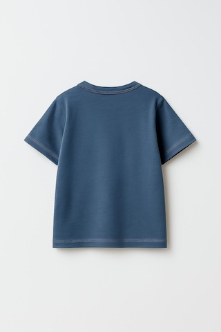 Erkek Çocuk Palmiye Nakışlı Polo Yaka Tişört 3-4 Yaş 8-9 Yaş Lacivert