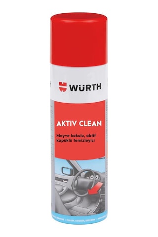 Würth Activ Clean Araç İçi Aktif Temizleme Köpüğü 500 Ml Würth Activ Clean Araç İçi Aktif Temizleme Köpüğü 500 Ml
