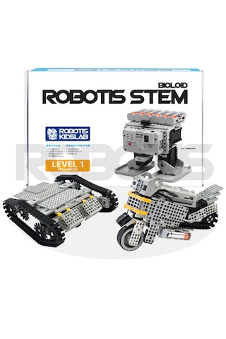Robotis Bioloid Stem Robot Eğitim Kiti Level 1 - 16 Robot, 48 Ders
