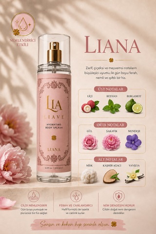 Lıana Vücut Spreyi 200 Ml