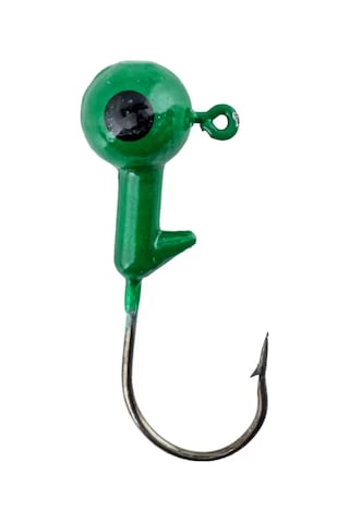 Jighead - Zoka - Kurşunlu Olta İğnesi - Xh-a 02 - Yeşil - 12 Gr
