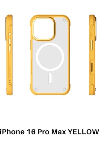 Momax MUAP24XLY AiR CaseForm Apple Uyumlu iPhone 16 Pro Max Manyetik Telefon Kılıfı