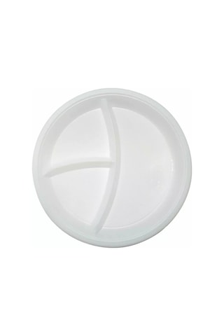 Laıma Tek Kullanımlık Plastik Bölmeli Düz Tabak Mutfak Eşyaları 176391518 Diğer