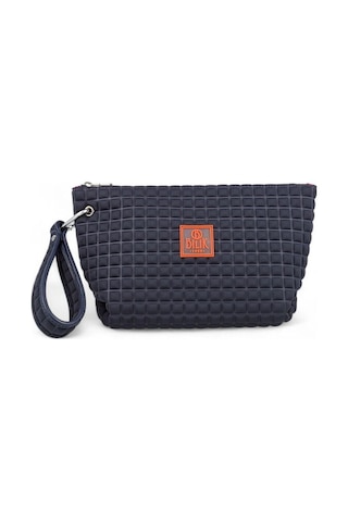Bilik Deri Scuba Koyu Gri Kadın Portföy & Clutch Çanta Yeliz Gri