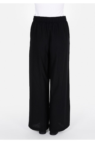 Colin's Colins Regular Fit Yüksel Bel Geniş Paça Kadın Siyah Pantolon Cl1074805 Q1.v1 Blk Siyah