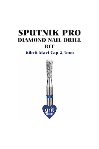 Elmas Kibrit Freze Mavi Çap 2,3mm