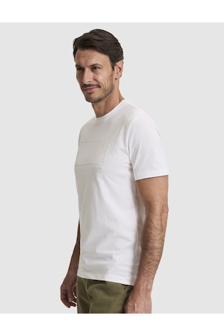Pierre Cardin Erkek Ekru Tişört 50327871-vr019