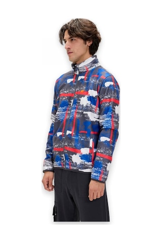 Bad Bear 24.02.21.001 Drew Full Zip Polar Mavi Erkek Ceket Mavi