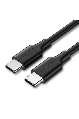Ugreen 50997 Usb-c 60W 3A QC PD Hızlı Şarj Kablosu 1 Metre Siyah