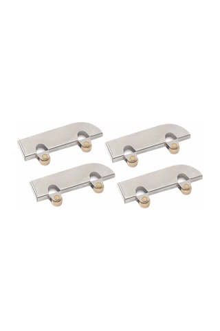 Yaozixa Stainless Steel Cam Balkon Kapısı Kaydırıcı Rulmanı - Sessiz Ve Dayanıklı Ev Ticari Uygulamalar İçin Diğer