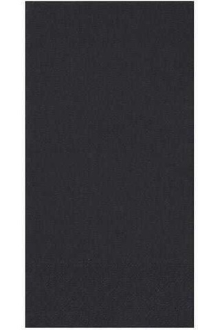 Omnisoft 40x40 Cm 1/8 Defter Katlama Servis Peçetesi 50 Adet Siyah