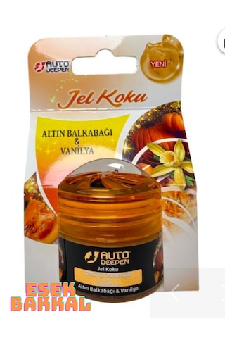 Altın Balkabağı & Vanilya Oto Jel Koku Oda Kokusu Araba Kokusu