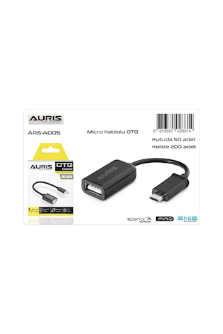 Auris ARS-AD05 Micro OTG Kablo