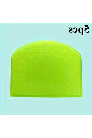 Trendooze Gaojunshop01 Yeşil 5li Kek Spatulası - Pratik Temizlenme Yeşil