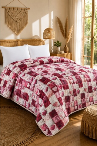 Çift Kişilik - 5d Premium Yatak Örtüsü- Hafif Ve Zarif - Mevsimlik- 200 X 220 Cm Çok Renkli Çok Renkli