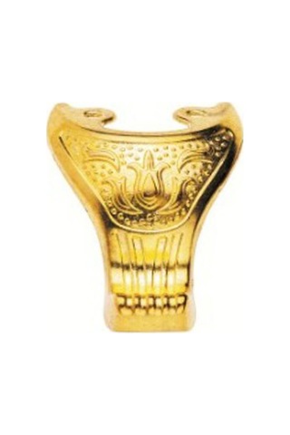 Sarı 50 Adet Pati / Yeşim Yatık Ayak 4,5 Cm - Dekoratif, Şık, Özel, Hobi, Sunum, Tepsi, Stand, Sandı Altın