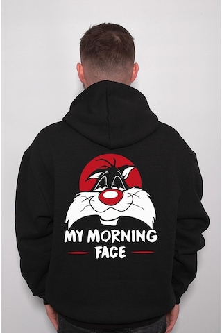 Sylvester Cat My Morning Face Kalkınca Surat Ifadem Sweatshirt Unisex Kapüşonlu Hoodie 001