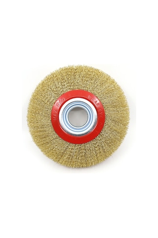 Saçaklı Daire Tel Fırça 125mm
