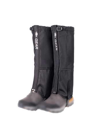 Neevoyu Kış Sporları İçin Su Geçirmez Bacak Kılıfları - Kayak, Tırmanış, Kampçılık Siyah