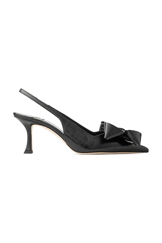 Jimmy Choo Lüks Ve Şık 70mm Topuklu Ayakkabı Siyah