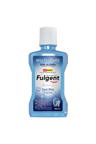 Fulgent Multi Care Mouthwash Nane Ferahlığı Gargara 500 ML