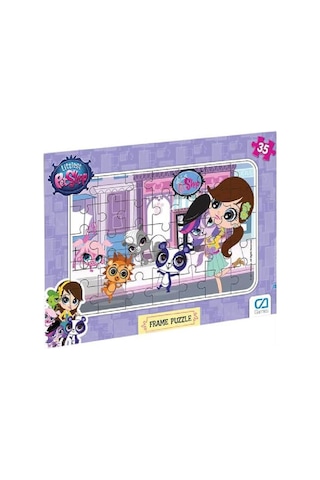 Yapboz- Ca.5018-19 Lıttlest Pet Shop Frame Puzzle 35-1-2