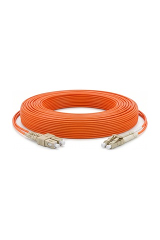 Alfafonet Sc/pc-lc/pc Multimode Om2 Dupleks 10 Metre Fiber Patch Cord