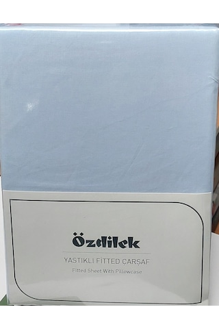 Özdilek Colourist Battal Çift Kişilik Çarşaf Seti 180x200 -marina Mavi