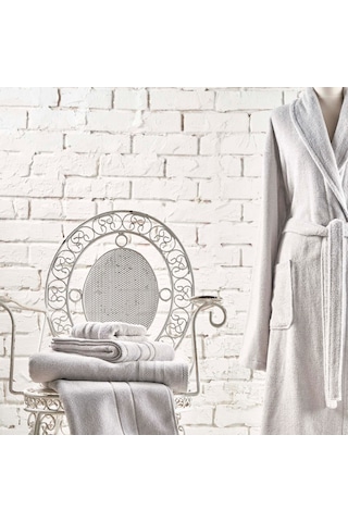 Linens Soft Pamuk 30x45 cm El Havlusu Gri
