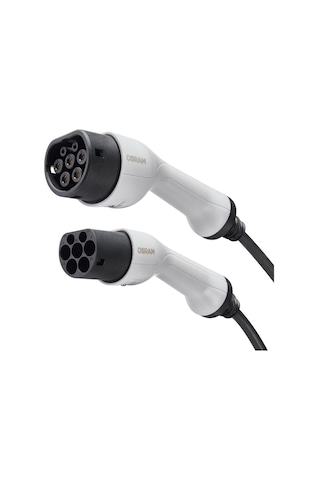 Osram 480v Ac Elektrikli Araç Şarj Kablosu Tip2 3 Fazlı 32 A 22000w 5 Mt