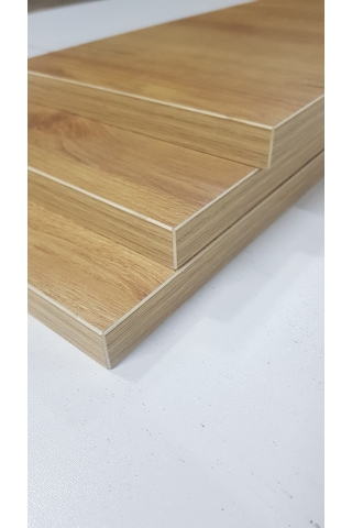 Winflex Dekoratif 3 Lü Raf Seti Savana Meşe