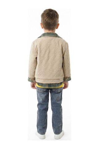 Xo Kids Erkek Çocuk 3lu Alt Üst Takım 1-5 Yaş 2650 Bej