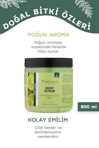 Misket Limon Özlü Body Scrub Peeling 800 Ml
