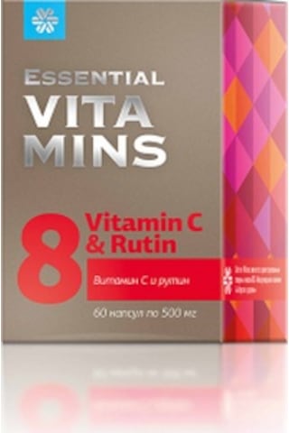 Siberian Wellness Essential Vitamins. C Vıtamını Ve Rutın 60 Kapsül