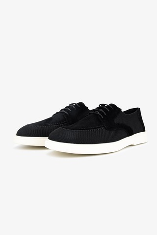Valmenti Erkek Deri & Tekstil Siyah Casual Ayakkabı 1203 183 Erk Ayk Y26 Sıyah