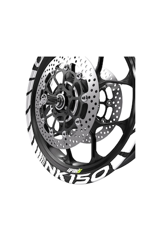 Cf Moto 150 Nk Geniş Jant Şeridi Beyaz