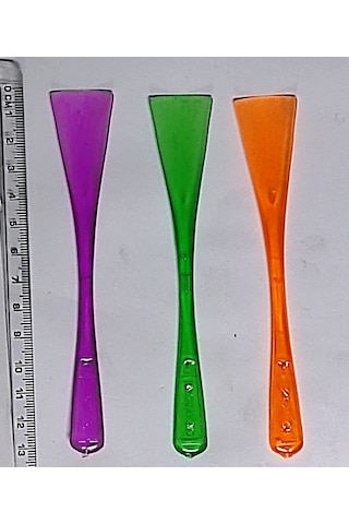 Lüks Plastik Dondurma Kaşığı 100 Adet