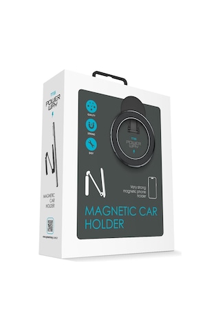 Powerway Tt55 Mıknatıslı Araç İçi Yapışkanlı Magsafe Destekli Telefon Tutucu