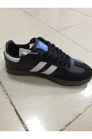 Cool Angola Unisex Genç Kauçuk Taban Sneaker Spor Ayakkabı Siyah / Beyaz Beyaz