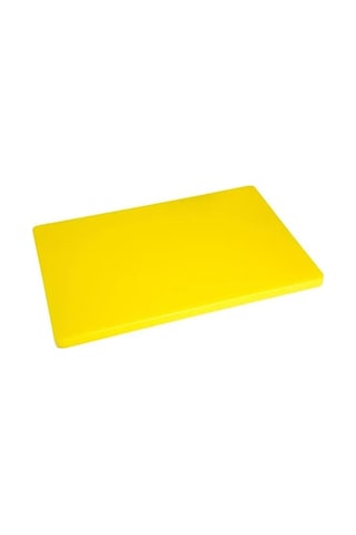 Türkay 60x40x2 Cm Polietilen Kesme Tahtası Kesim Levhası Sarı 4757