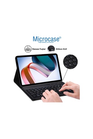 Xiaomi Uyumlu Redmi Pad 10.61 inch Bluetooth Klavye Mouse + Kılıf - BKK6