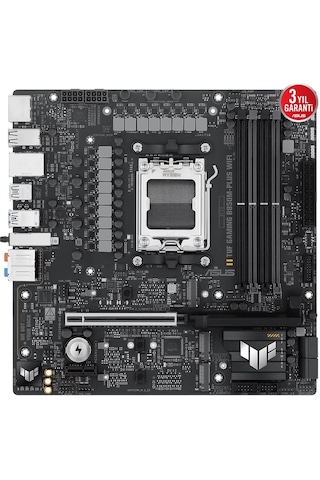 Asus Tuf Gamıng B850m-plus Wıfı, 4xddr5, 3x M.2, Hdmı, Dp, Type-c, Wi-fi 6e, Bluetooth V5.3, Am5 Soket Gamıng Anakart 25166980