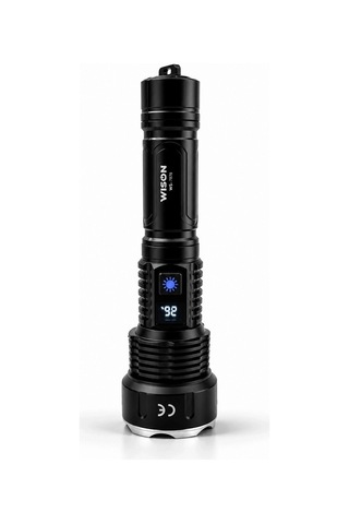 Ws-7878 30watt 3000 Lümen Uzun Menzilli Usb Type-c Şarjlı El Feneri Çok Renkli