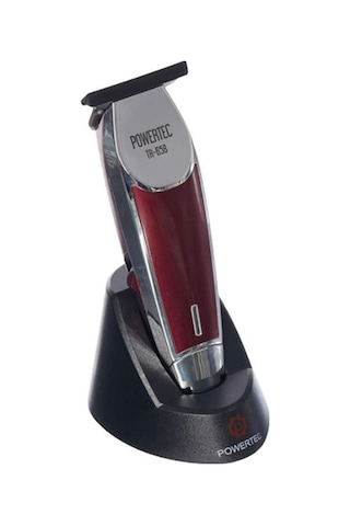Powertec TR-658 Profesyonel Ense Sakal Çizim Tıraş Makinesi Bordo