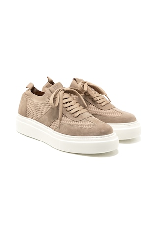 Grey Sneaker Günlük Erkek 23954 Huds Triko Logolu Gri