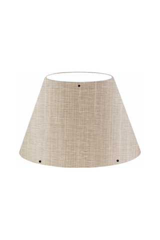 Pratik Yedek Lambader Başlığı Kumsal Konik Kumaş Bej
