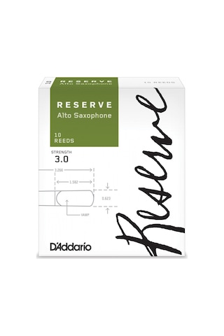 Daddario Reserve Alto Sax Reeds 3 - Djr1030 Alto Saksofon Kamışı