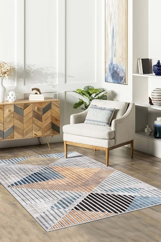 West Home Dijital Baskı Yıkanabilir Kaymaz Taban Mutfak Halısı Salon Halısı Ve Yolluk Wh 535 Multy