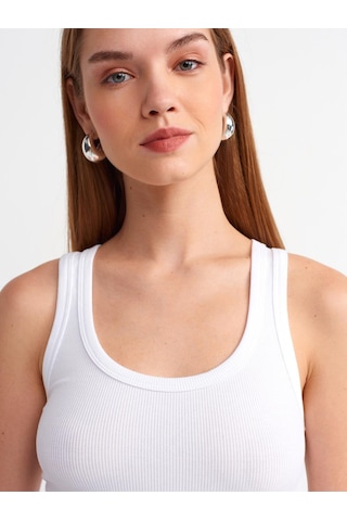 Dilvin 20829 Askılı Top-beyaz-13450 Beyaz
