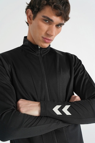 Hummel Tınsel Fermuarlı Sweatshırt 922318-2001 Siyah